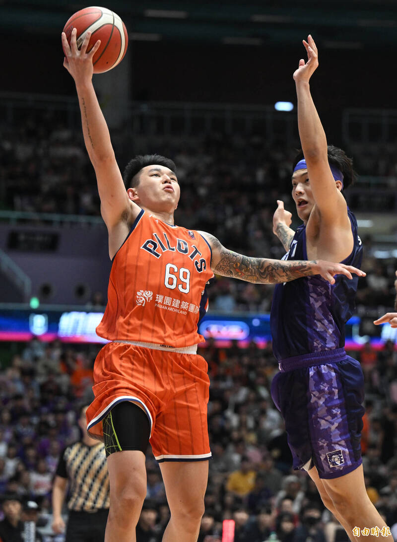 桃園璞園領航猿盧峻翔。（記者林正堃攝）