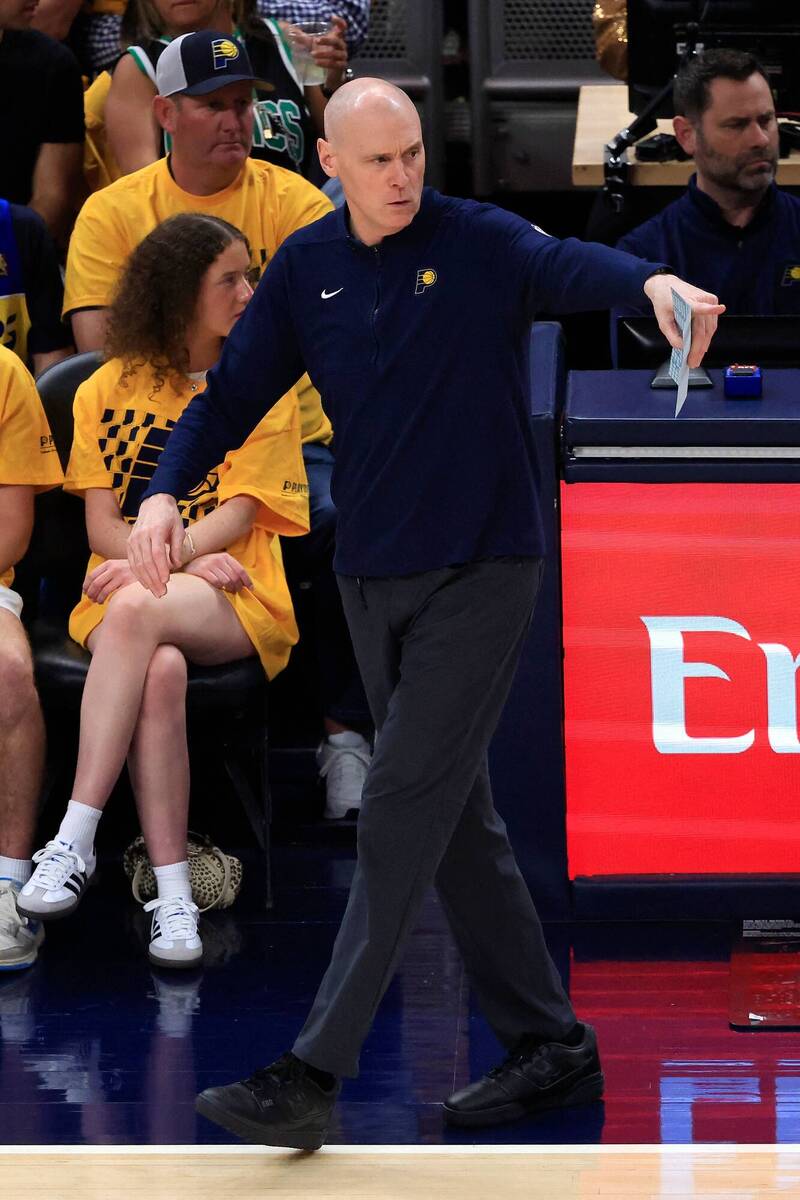 溜馬總教練卡萊爾。（法新社）