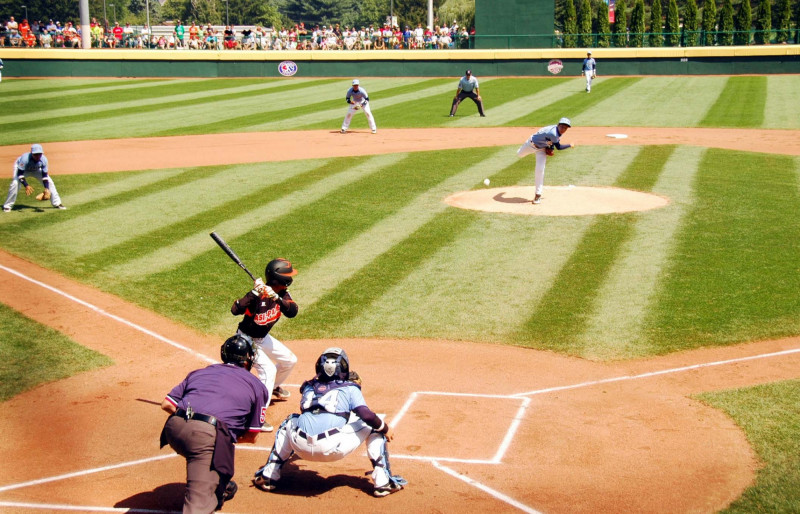 金潭少棒隊曾進軍威廉波特，可惜鎩羽而歸。（圖由簡仲信提供）