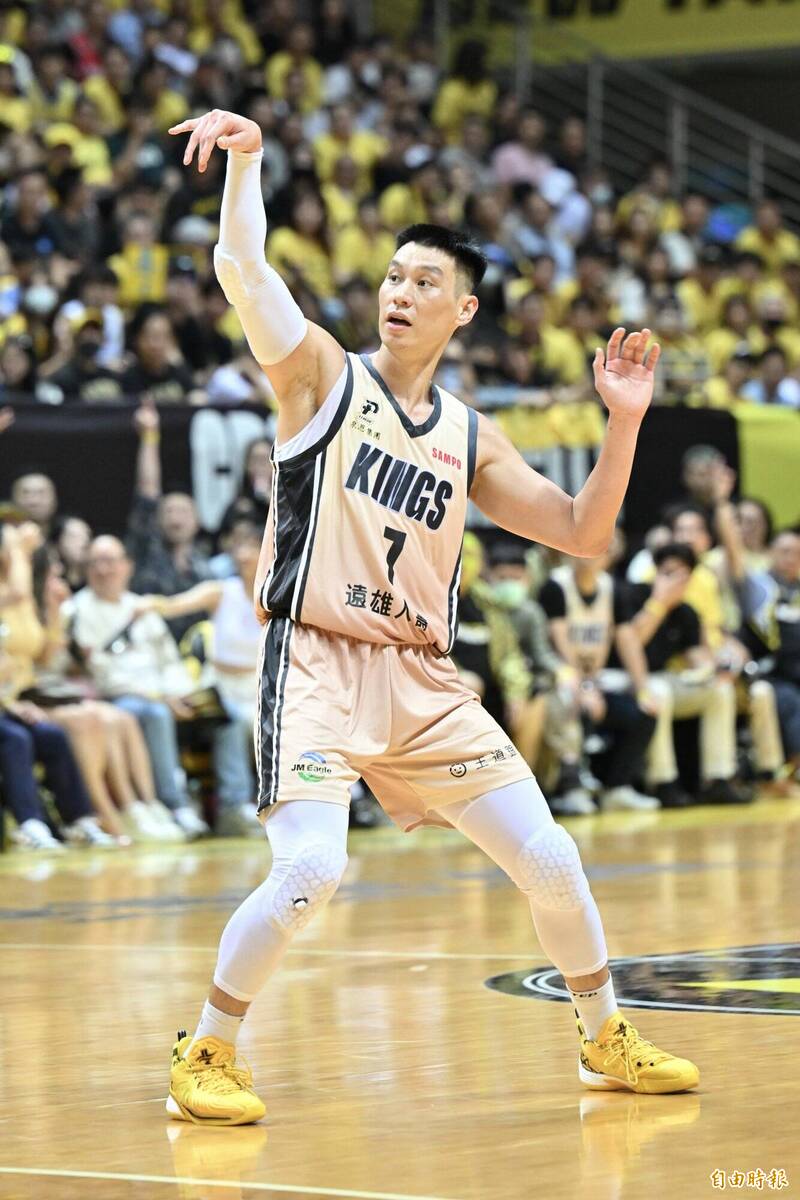 林書豪。（記者塗建榮攝）