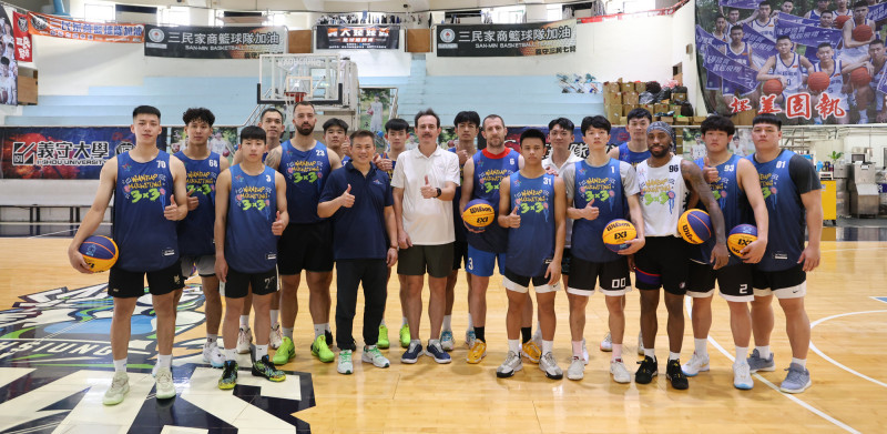 旺寶3對3職業隊。（旺寶行銷提供）