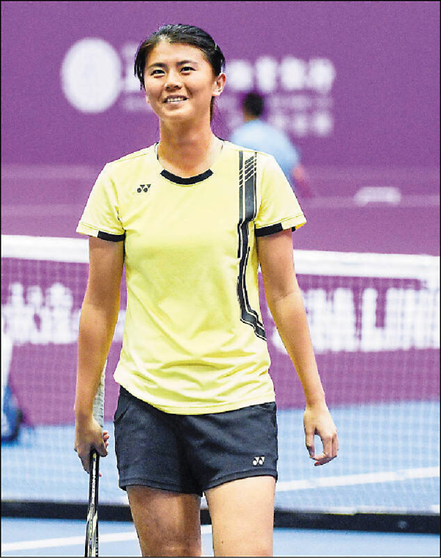 吳芳嫺表示，詹皓晴若選她，有可能因兩人排名相加未能入選雙打名單。（資料照）