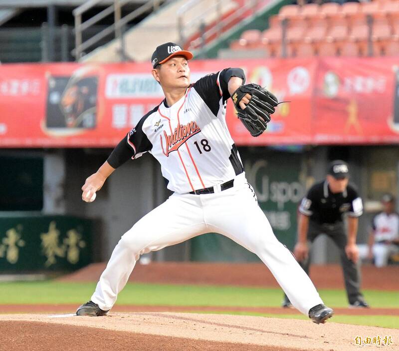 潘威倫。（記者李惠洲攝）