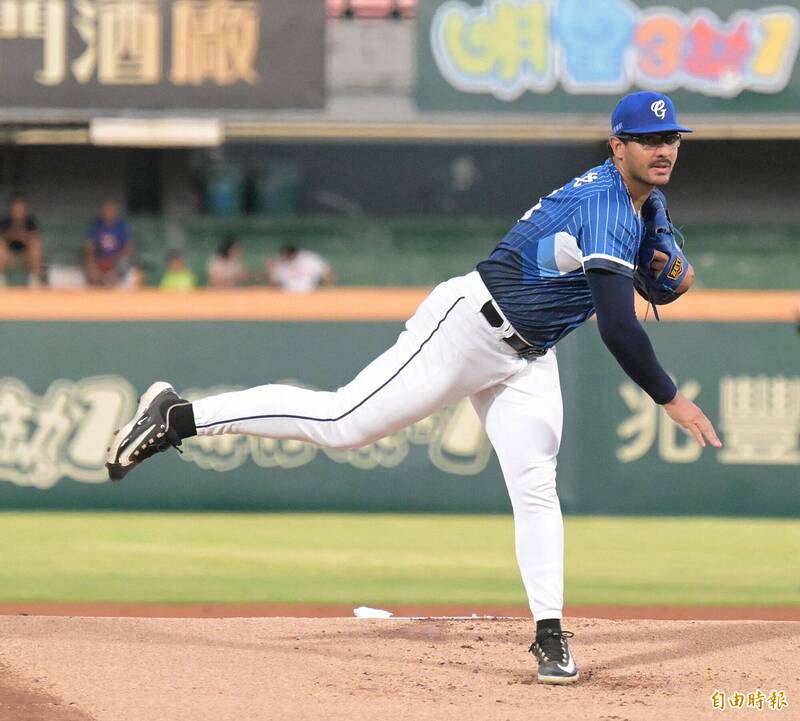 羅戈。（記者李惠洲攝）