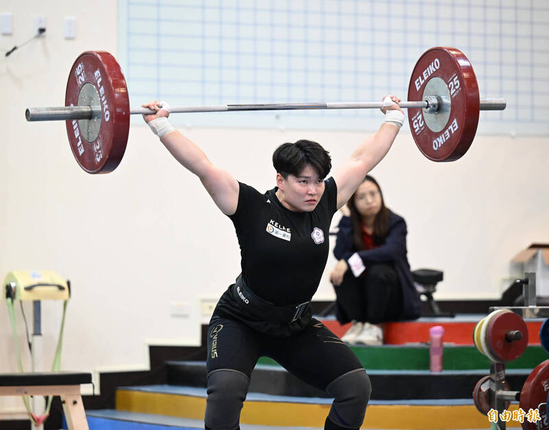 陳玟卉。（記者李惠洲攝）