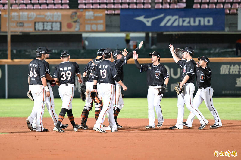 統一獅。（資料照，記者李惠洲攝）