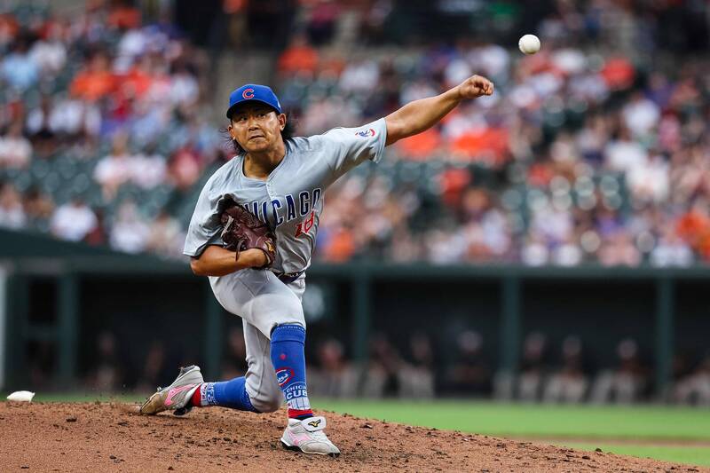 今永昇太對金鶯6局無失分奪勝。（美聯社）