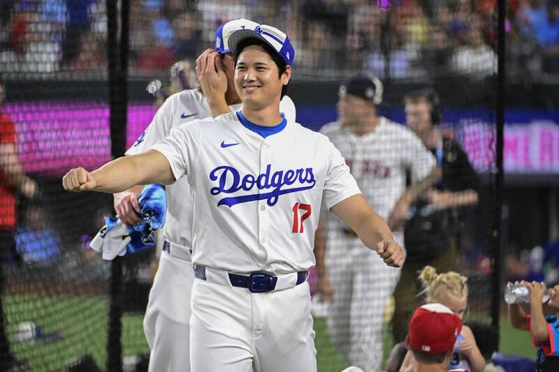 大谷翔平。（歐新社）