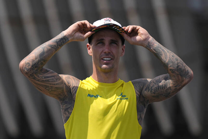 澳洲BMX好手L.馬丁。（資料照，美聯社）