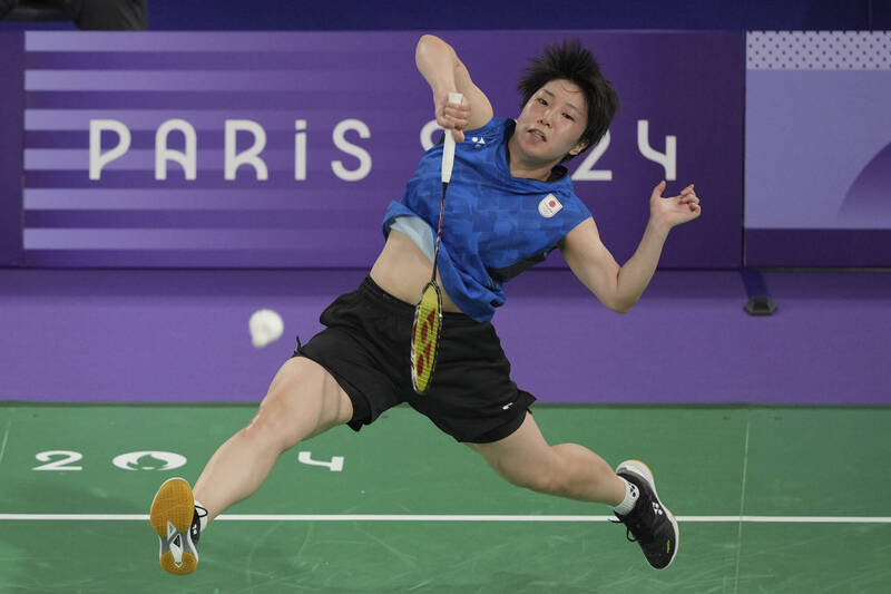 山口茜。（美聯社）