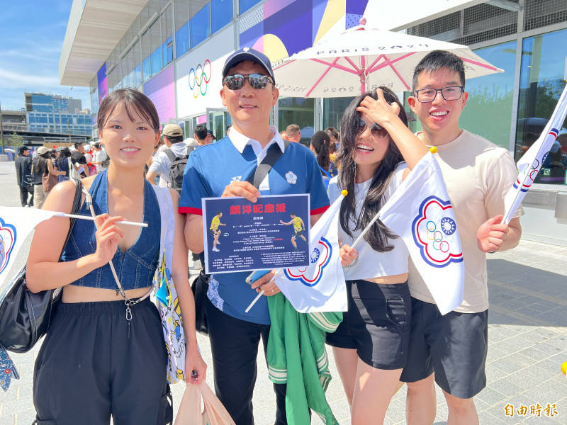 李洋的父親李峻淯。（特派記者王元鴻攝）