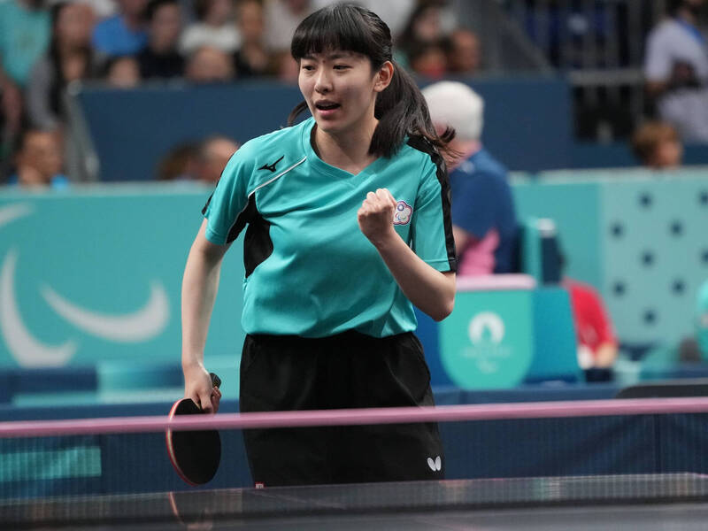 林姿妤。（體育署提供）