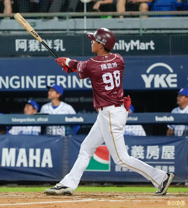 陳晨威。（記者陳志曲攝）