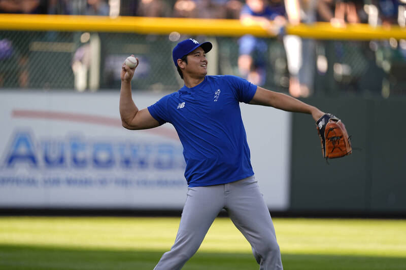 大谷翔平。（資料照，美聯社）