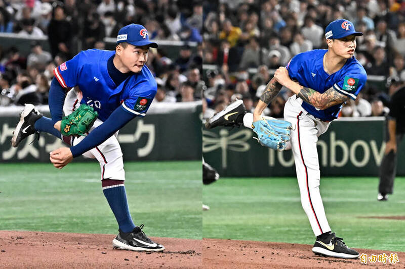 陳柏清、林昱珉。（資料照，特派記者陳志曲攝）