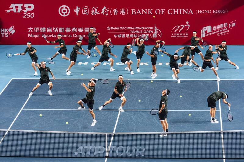 錦織圭。（資料照，取自錦織圭X）