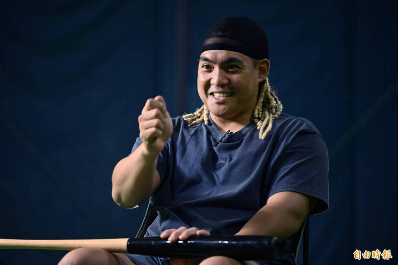 吉力吉撈·鞏冠。（記者李惠洲攝）