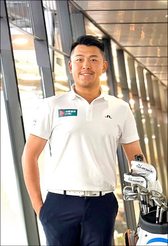 俞俊安去年奪下桑德森農場錦標賽冠軍，取得PGA哨兵高球賽參賽資格。（俞俊安經紀人提供）