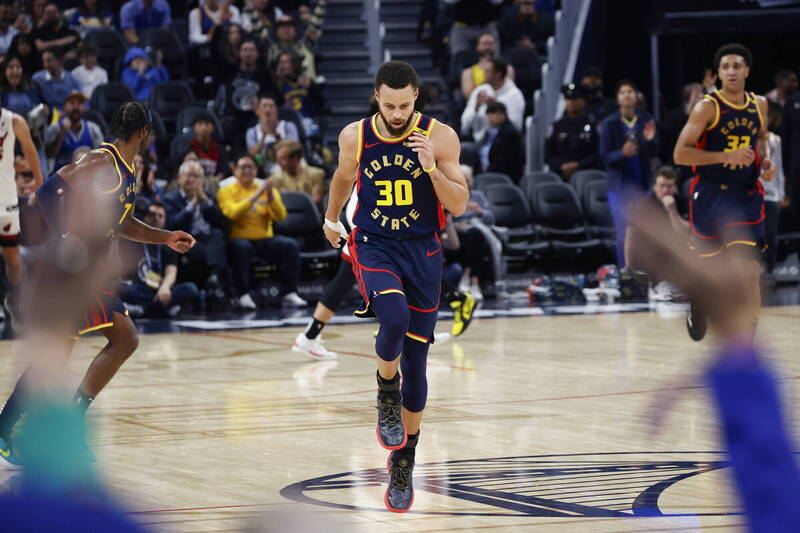 柯瑞。（歐新社）