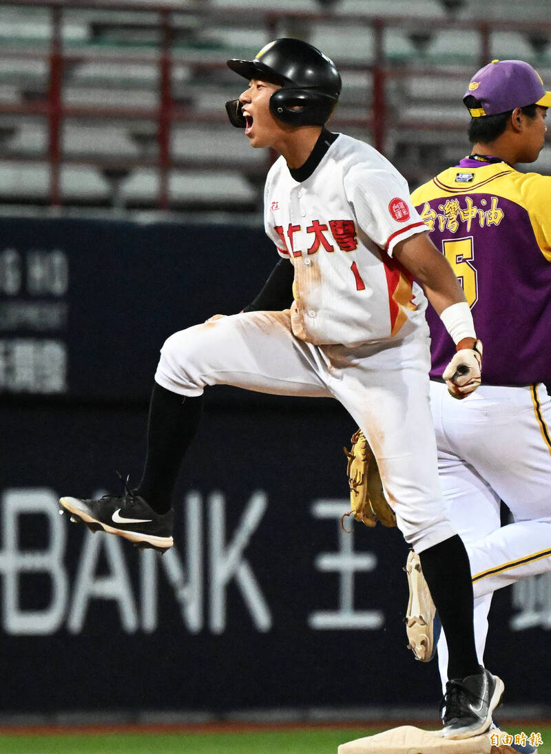 輔大許賀捷。（記者林正堃攝）