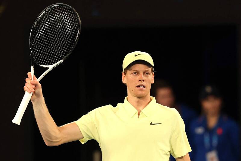 辛納。（資料照，法新社）