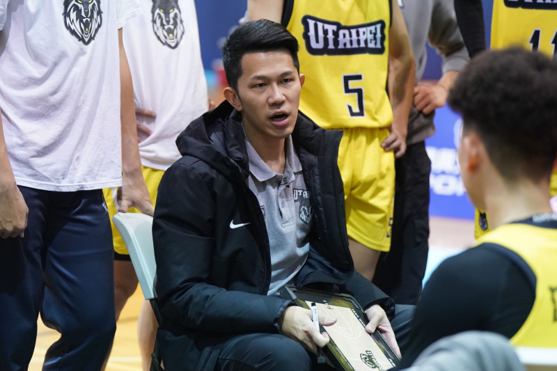 北市大學主帥范志雲。（大專體總提供）