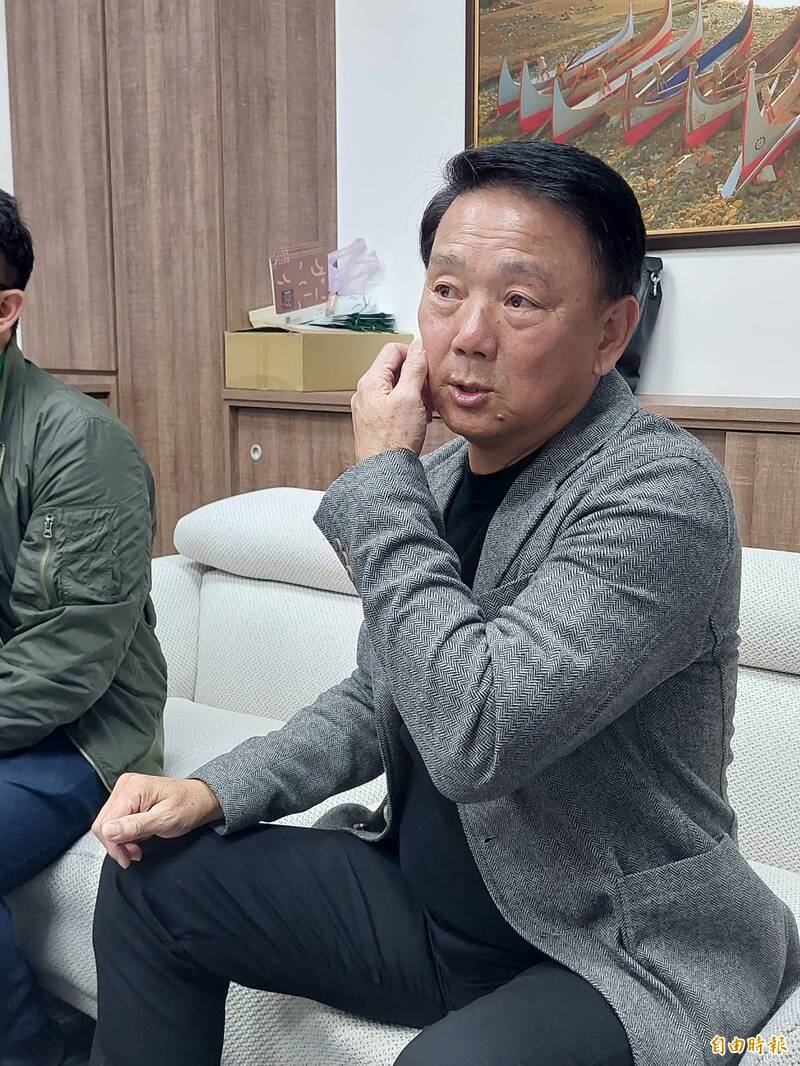 洪一中。（記者林宥辰攝）