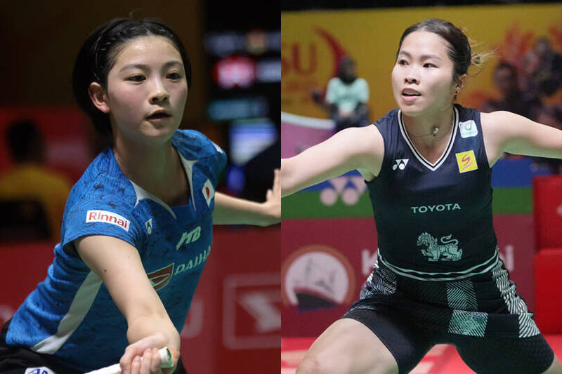 宮崎友花與依瑟儂。（歐新社、美聯社）