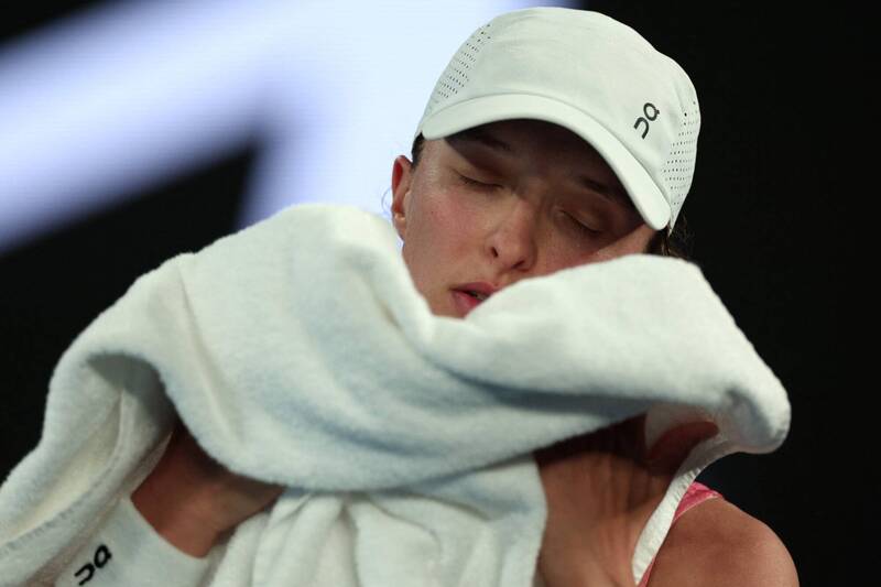 史薇泰克。（法新社）