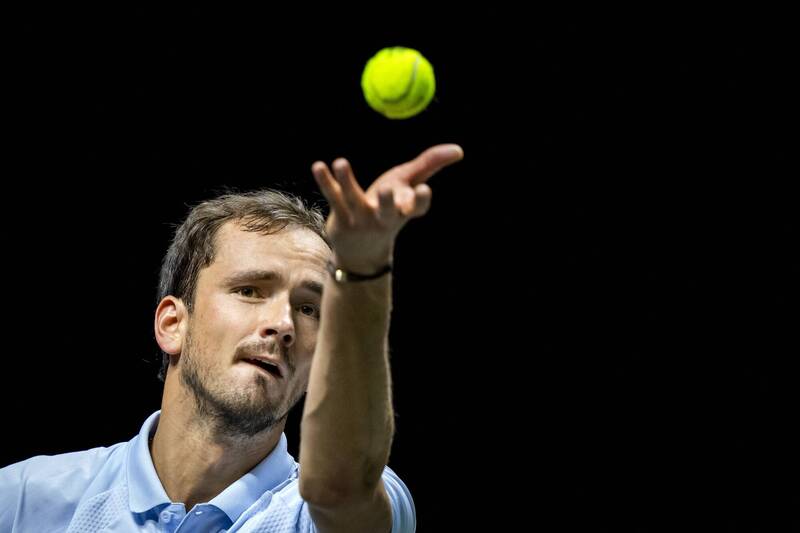 梅德維夫。（法新社）