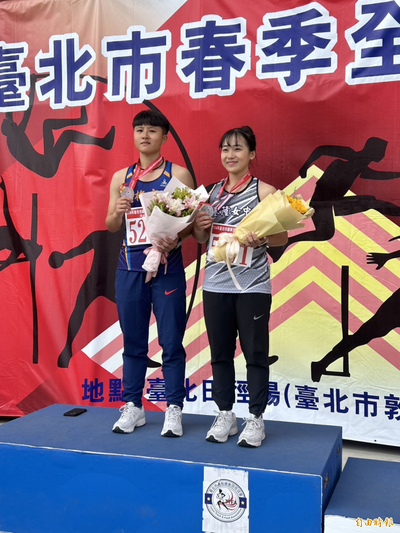 戴佑芩（左）。（記者吳孟儒攝）