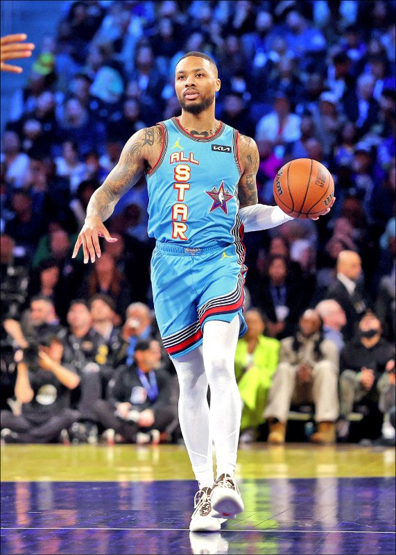 里拉德建議明星賽移至賽季中段，並回歸東西部對決。
（法新社）