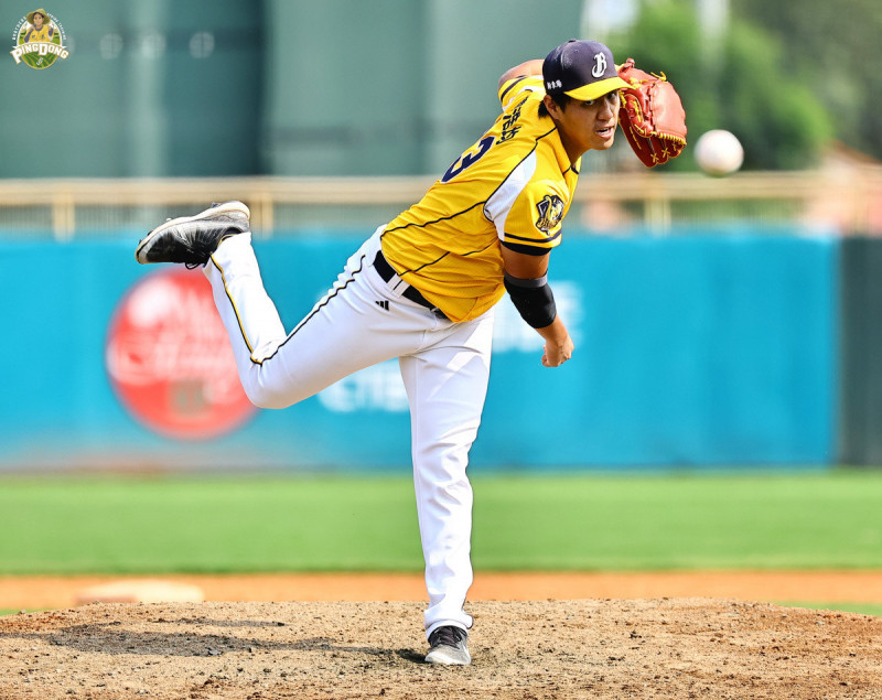 中信兄弟鄭浩均。（中信兄弟提供）