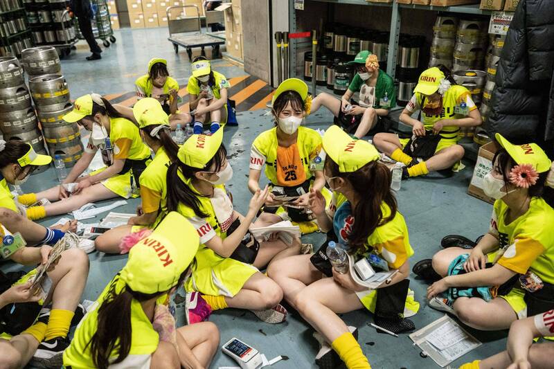 啤酒妹。（資料照，法新社）