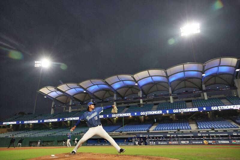 新莊棒球場整修完成。（富邦悍將提供）