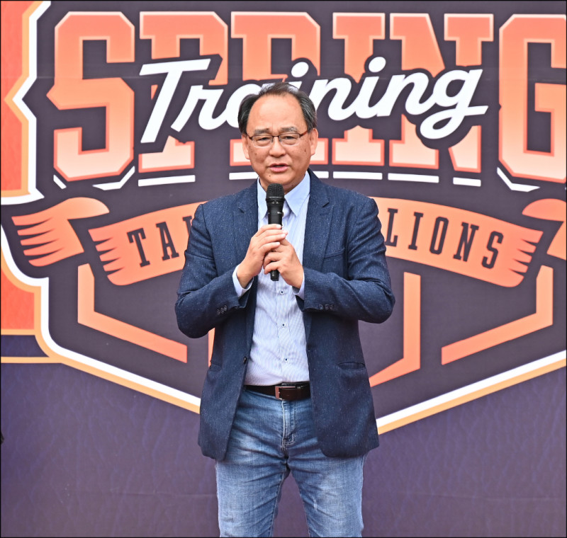 統一獅領隊蘇泰安認為228洋將條款仍有存在的必要。（資料照）