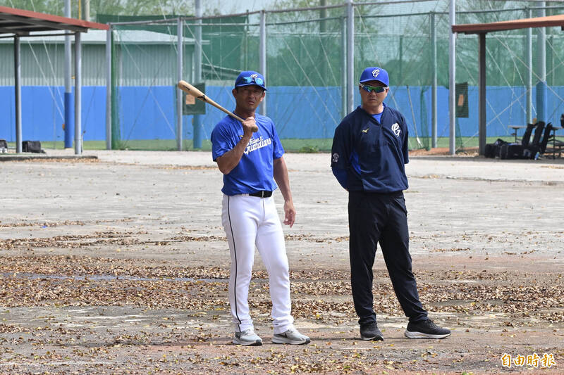 富邦悍將日籍二軍總教練後藤光尊。（資料照，記者廖耀東攝）
