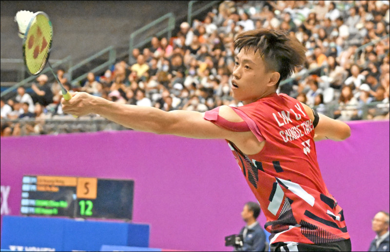 林俊易扳倒前球王安賽龍，奪得全英賽首勝。（資料照）