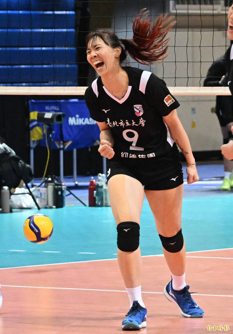 北市大甘可慧。（記者林正堃攝）