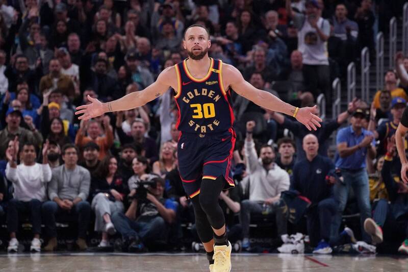 柯瑞。（路透）