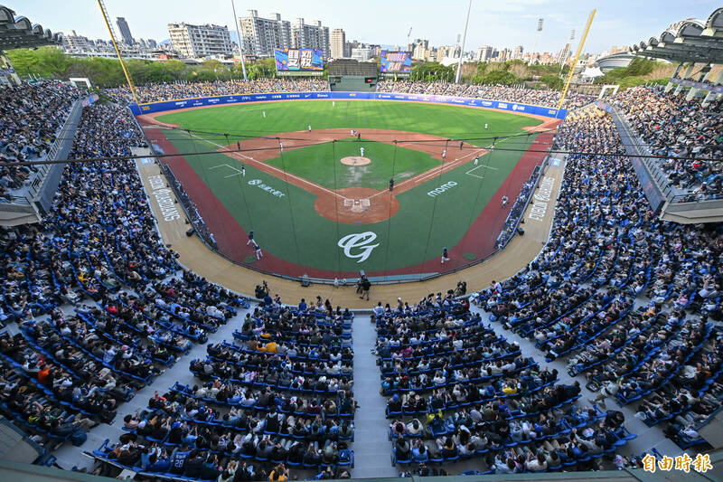 新莊棒球場。（資料照，記者陳志曲攝）