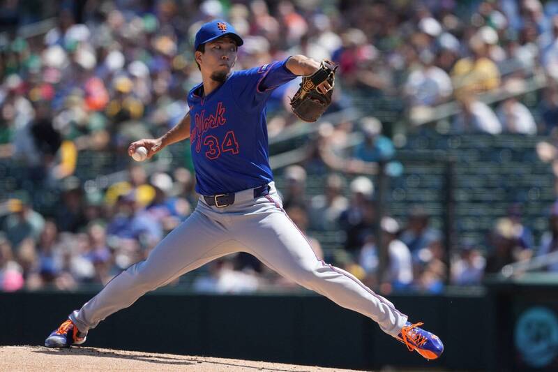 千賀滉大。（路透）