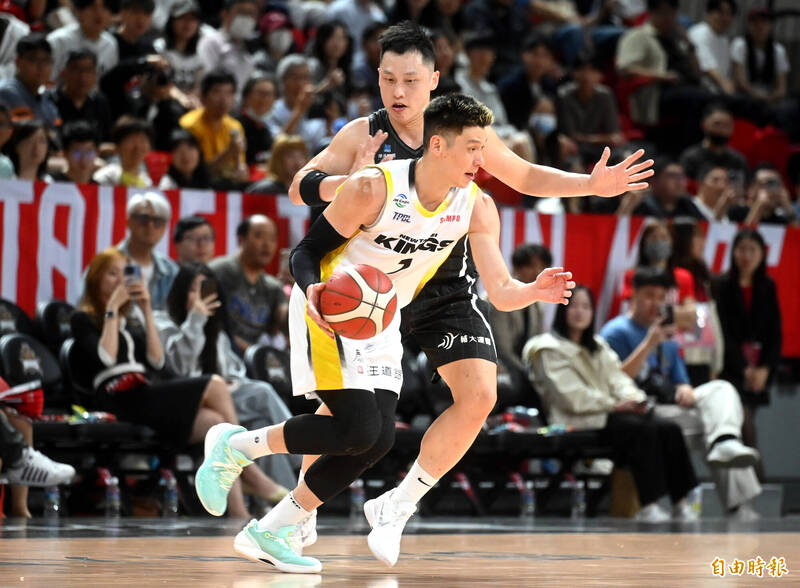 林書豪。（記者王藝菘攝）