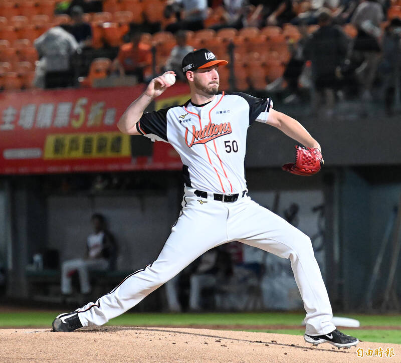 布雷克。（記者李惠洲攝）