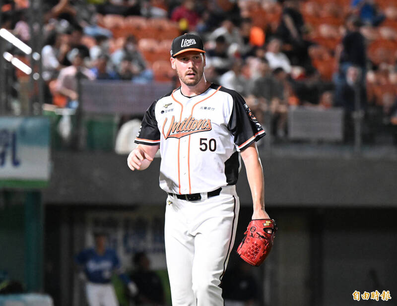 布雷克。（記者李惠洲攝）