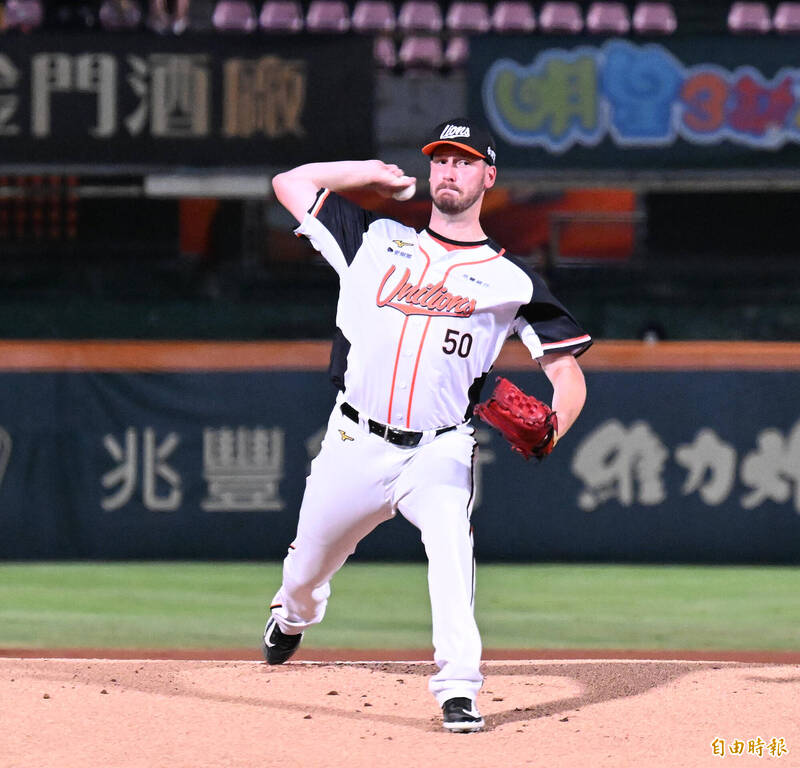 布雷克。（記者李惠洲攝）