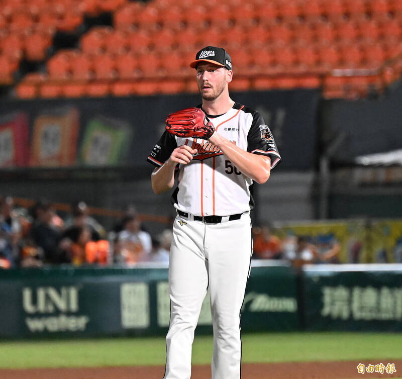 布雷克。（記者李惠洲攝）