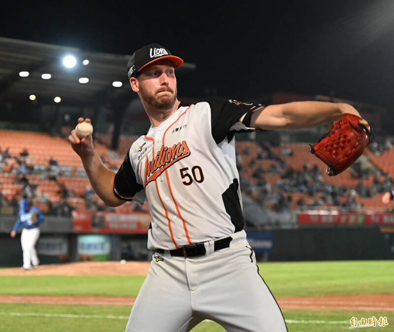 布雷克。（記者李惠洲攝）