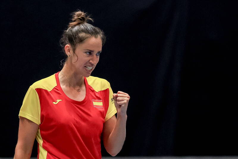 西班牙女將托摩。（資料照，歐新社）