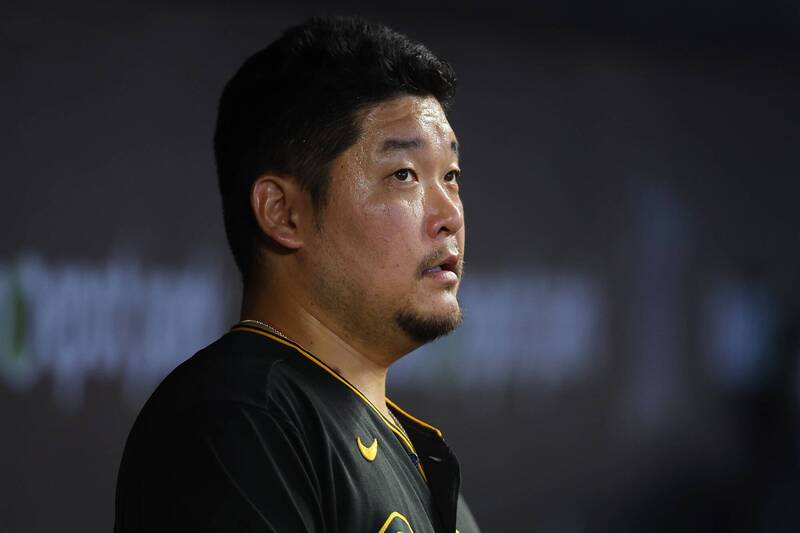 筒香嘉智。（資料照，法新社）